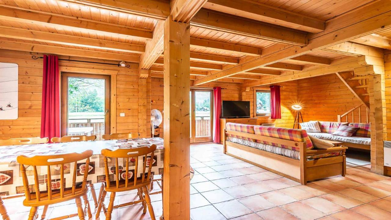 Bois De Champelle- 94 Magnifique Chalet-10 Pers Morillon Exterior photo
